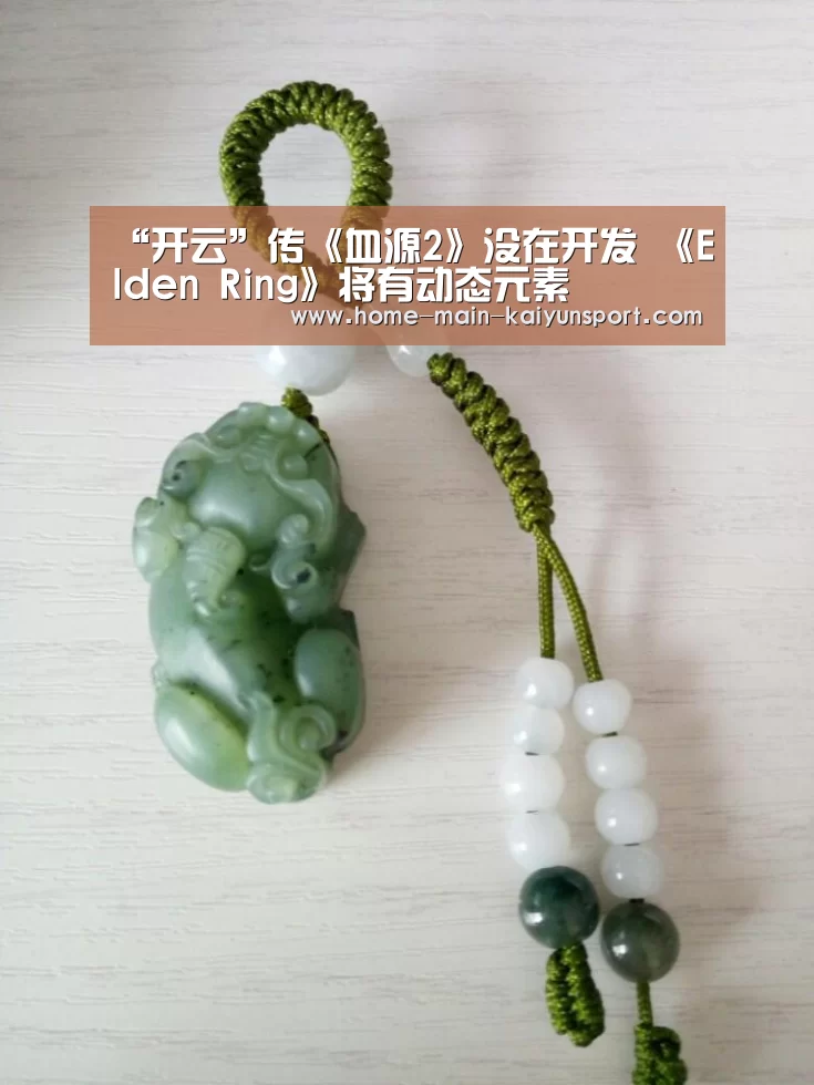 “开云”传《血源2》没在开发 《Elden Ring》将有动态元素(图1) 开云团队